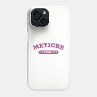 Metiche University - Educated latina - pink design Phone Case