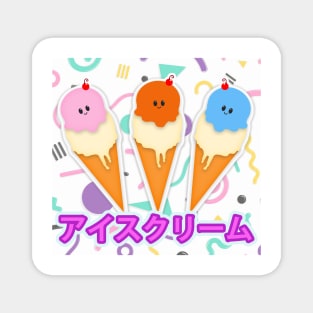 Kawaii Ice cream Magnet