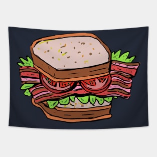 BLT Sandwich Tapestry