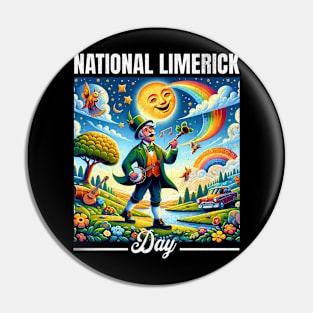 National Limerick Day Pin