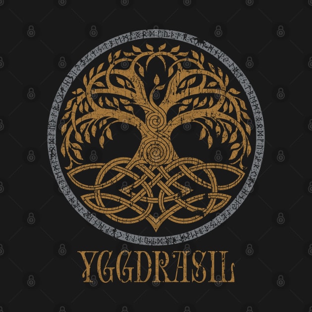 Norse Tree of Life Yggdrasil Pagan Viking Mythology by Blue Pagan