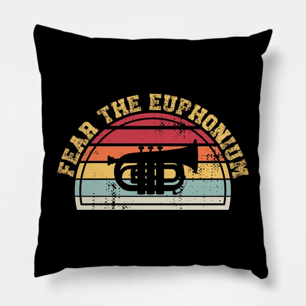 Baritone Euphonium Pillow by BOOBYART