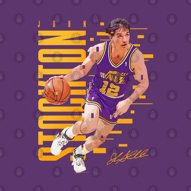 John Stockton by Juantamad