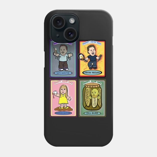 Creepy Comic Kids Phone Case by VultureVomitInc