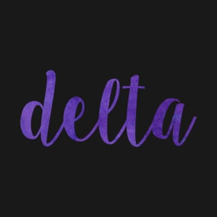 Purple Delta T-Shirt