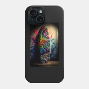 Surfing Graffiti Phone Case