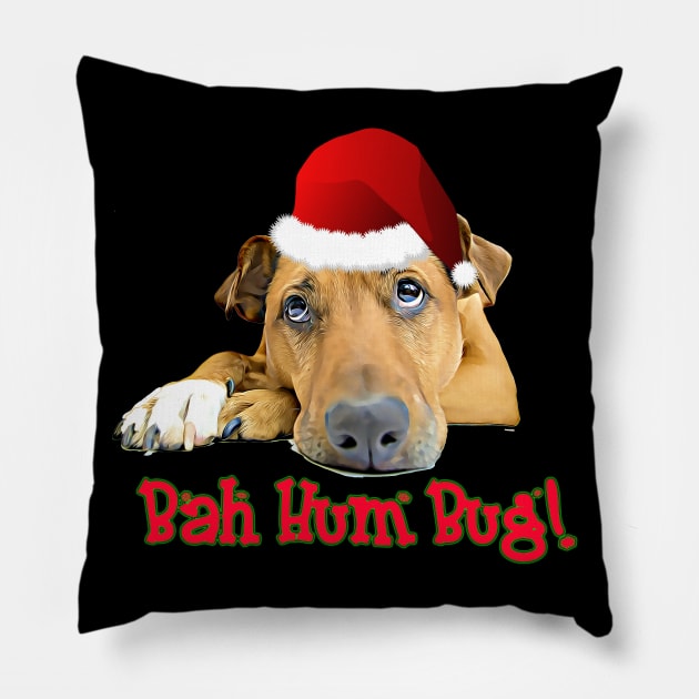 Bah Hum Bug! Pillow by cameradog