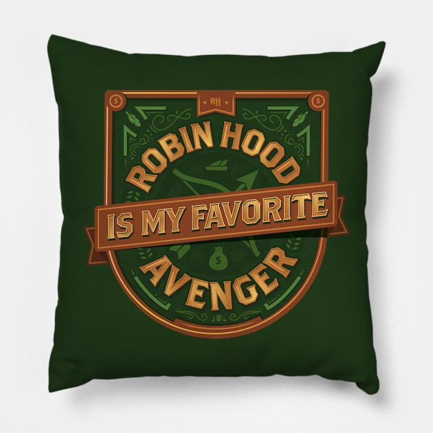 Robin Hood Pillow by zacrizy