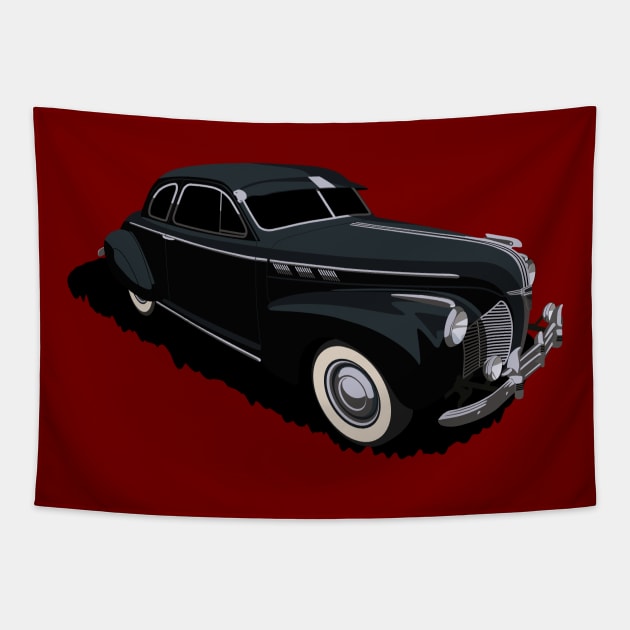 Torpedo Coupe Tapestry by AutomotiveArt