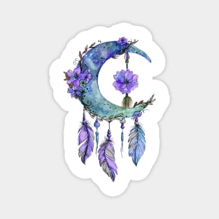 Moon Dreamcatcher Magnet