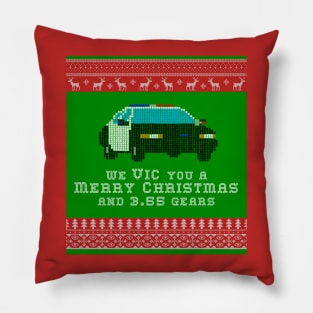 Crown Victoria Christmas (3.55 Gears Version) Pillow