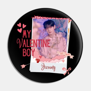 Jiwoong My Valentine Boy ZEROBASE Pin