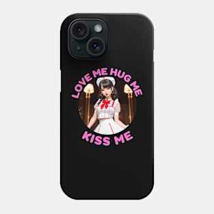 Anime Girl Love Me Beautiful Woman Anime Cosplay Phone Case