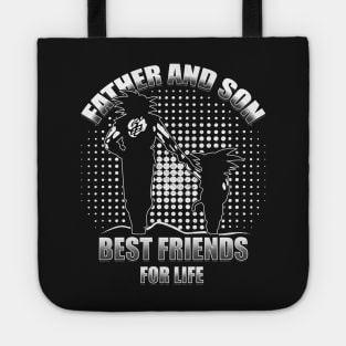 Father (2) Goku and Goten Father and Son Tote