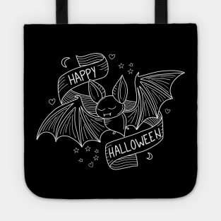 Cute Halloween Bat Tote