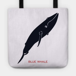 blue whale Tote