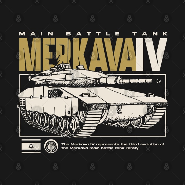 Merkava 4 - Israeli Tank by Distant War