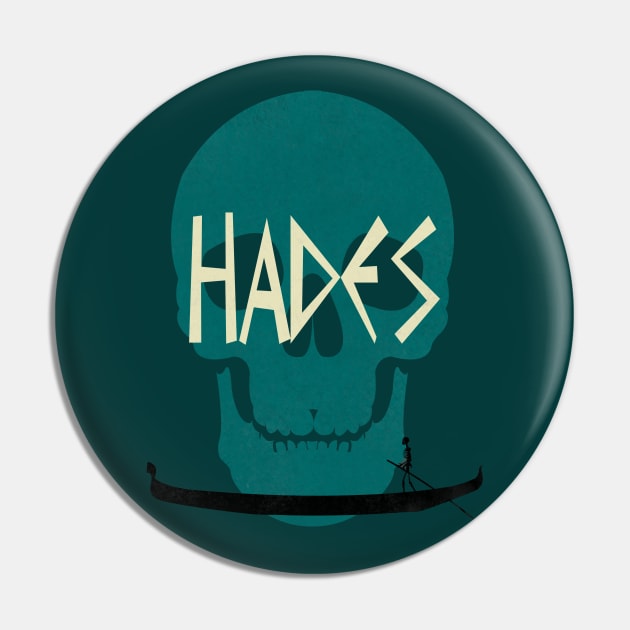 Hades Pin by Art by Angele G