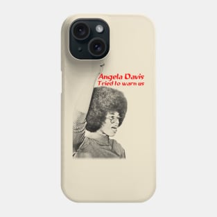 angela davis visual art Phone Case