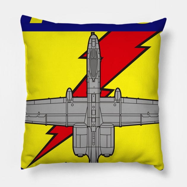 A10 Warthog Pillow by MBK