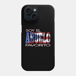 Soy El Abuelo Favorito Puerto Rico Flag Puerto Rican Pride Phone Case