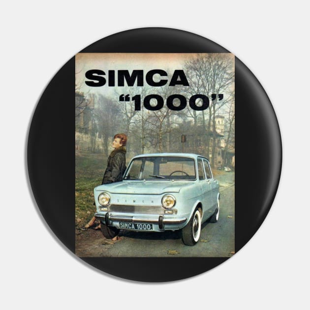 Simca "1000" Pin by Donkeh23