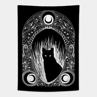 BLACK CAT Tapestry