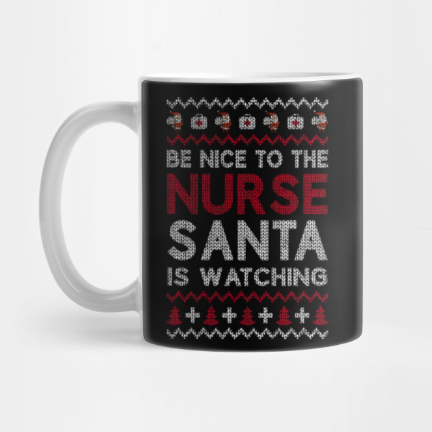 Nurse Ugly Christmas sweater Funny Xmas Gift for Nurses Sweatshirt Santa Claus