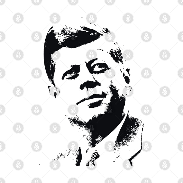 John F. Kennedy Portrait 35th US President by Emma