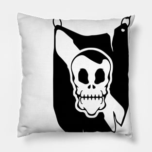 Skull Pirate Flag Pillow