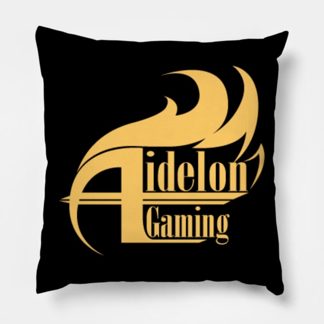 Aidelon Gaming - Gold Pillow by AidelonGaming
