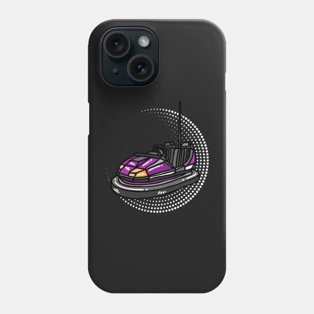 Purple Bumper Car Phone Case by Shadowbyte91
