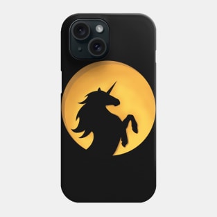 Rearing Halloween Unicorn Phone Case