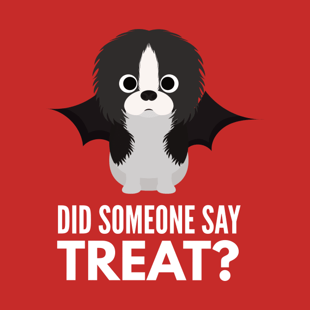 Japanese Chin Halloween Trick or Treat by DoggyStyles