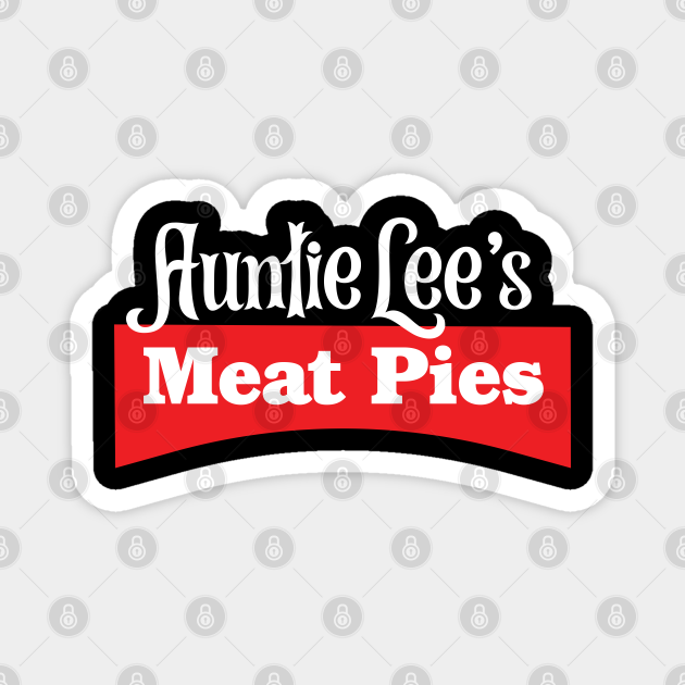 Auntie Lee's Meat Pies - Auntie Lees Meat Pies - Magnet | TeePublic