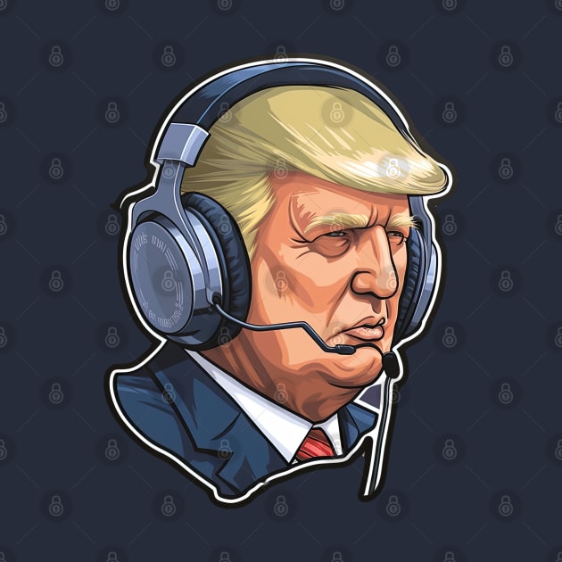 Donald Trump AI Presidents Playing Video Games Meme by Zalbathira