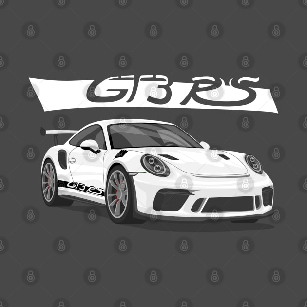 car gt3 rs 911 white edition by creative.z