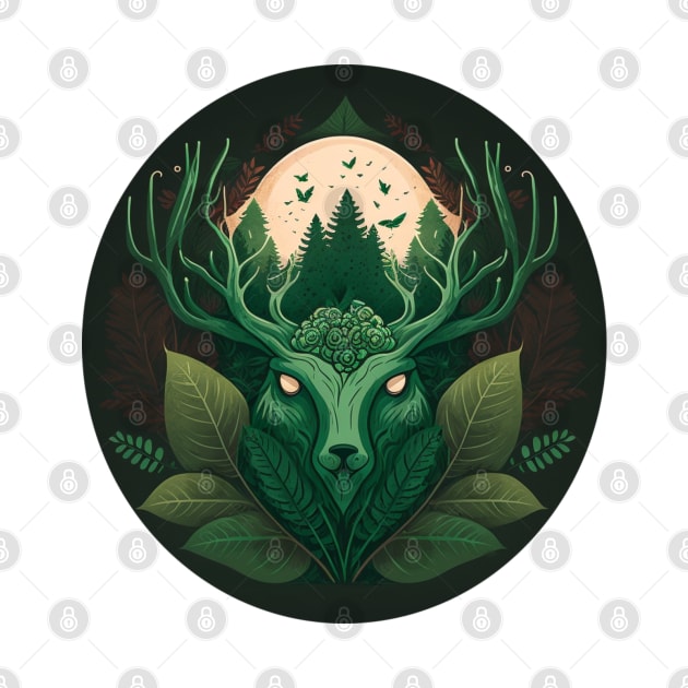 Nature Lover Deer Bear - Designs for a Green Future and Hunters by Greenbubble