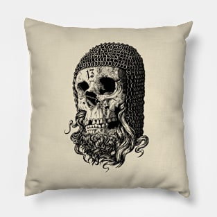 Templar Skull Pillow