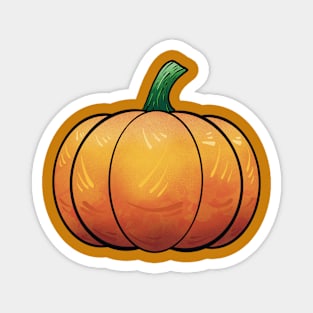 Plump pumpkin Magnet