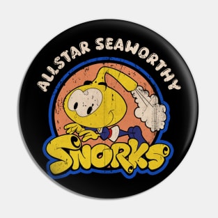 Allstar Seaworthy the Snork 1984 Pin