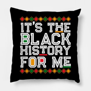 Black History Month Pillow