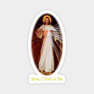 Divine Mercy Jesus I trust in You Magnet