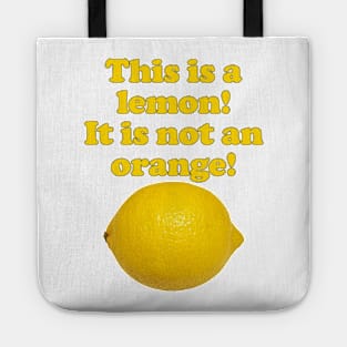 This is a lemon Tote