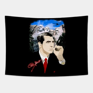 Cary Grant Inspired Design Tapestry