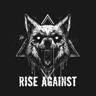 Scary Fox Rise Against T-Shirt