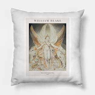 William Blake - Satan in his Original Glory Pillow