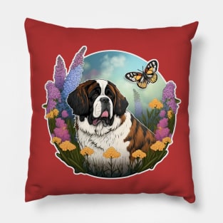 St. Bernard Dog Pillow