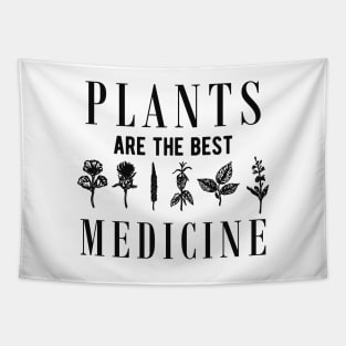 Natural Medicine - Plants are the best medicine Tapestry