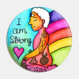 I am Strong Pin